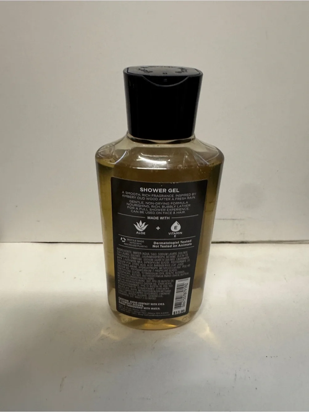 Bath Body Works Dark Amber Oud Shower Gel 10 OZ